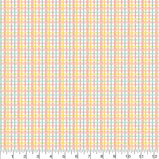 Eugene Textiles Pastel Plaid Flannel